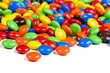 Photo: Assortment of Colorful Chocolate Candies on White Background Assortment of Colorful Chocolate Candies on White Background