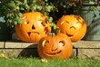 3 pumpkins