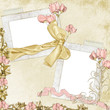 Pastel photo frame
