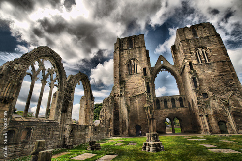 Photo: Elgin Cathedral Ruins Elgin Cathedral Ruins