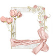 Pastel photo frame Pastel photo frame