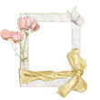 Pastel photo frame