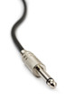 Macro of audio cable isolated on white background Macro of audio cable isolated on white background