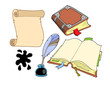 Old books collection