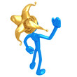 Jester Waving