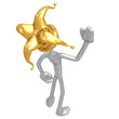 Jester Waving