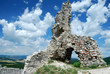 The picture of Cachtice ruins, Slovakia