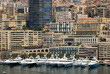 Apartment buildings and yachts in Monaco