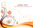 Floral vector design