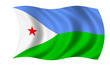dschibuti fahne djibouti flag