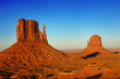 Buttes at Sunset in Monument Valley, Utah, USA