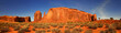 Panoramic View in Monument Valley, Navajo Nation, Arizona