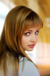 canvas print picture Portrait of the young beautiful girl