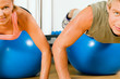 Foto: Gymnastics with ball Gymnastics with ball