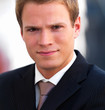 Closeup Portrait of a businessman