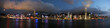 Hong Kong cityscape by night