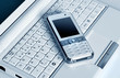 Laptop and Mobile Phone