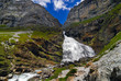 View of  a very nice cascade in Ordesa Nationa Park,