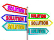 blank arrows directions. Solutiion. 3d blank arrows directions. Solutiion. 3d