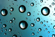 Green water drops, may be used as background Green water drops, may be used as background