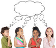 Multiethnic Group Of Children ...