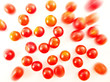 falling down tomatoes, central focusing falling down tomatoes, central focusing