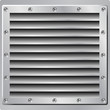 Metal Background Air Vent