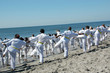 Karate training