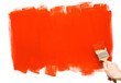 Photo: Painting the wall red Painting the wall red