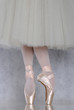 Dancer in ballet pointe