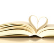 loving books (pages of book curved into a heart shape) loving books (pages of book curved into a heart shape)