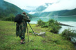 Fantastic landscape. Shot in a mountain.