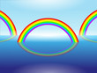 Reflet d'arc-en-ciel