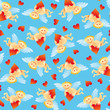 seamless angel pattern