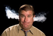 An angry man