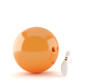 Ball's size presses on a ball