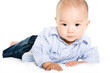 Photo: A shot of a cute asian baby boy A shot of a cute asian baby boy