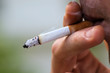 cigarette en bouche