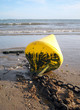 bouée jaune sur la plage