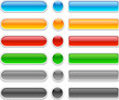 Glossy buttons.