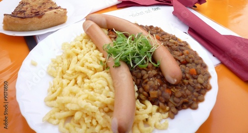 Foto: Linsen mit Spätzle Linsen mit Spätzle