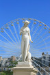 A statue in the Jardin Des Tuleres, Paris.