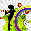 Illustration Retro 7766