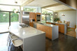 A modern kitchen that has been freshly remodeled. A modern kitchen that has been freshly remodeled.