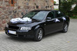 Black wedding limo