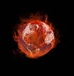 Earth on fire