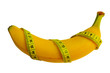 Banan with measuring tape