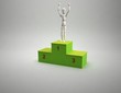 First Place ambition, People With Trophy