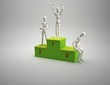 Photo: First Place ambition, People With Trophy First Place ambition, People With Trophy
