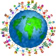 global Christmas kids